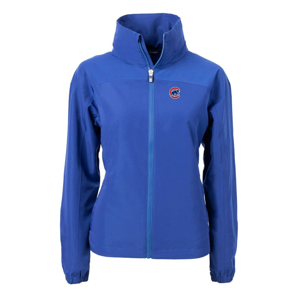 Chicago Cubs Cutter & Buck Women's Charter Eco Recycled Full-Zip Jacket for sale