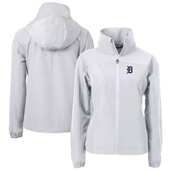 Detroit Tigers Cutter & Buck Women's Charter Eco Recycled Full-Zip Jacket Clearance