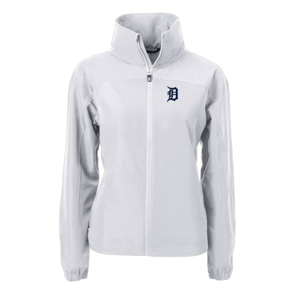 Detroit Tigers Cutter & Buck Women's Charter Eco Recycled Full-Zip Jacket Clearance