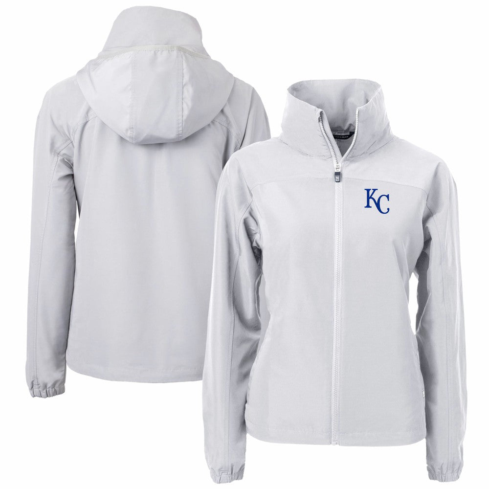 Kansas City Royals Cutter & Buck Women's Charter Eco Recycled Full-Zip Jacket Clearance