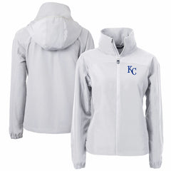 Kansas City Royals Cutter & Buck Women's Charter Eco Recycled Full-Zip Jacket Clearance
