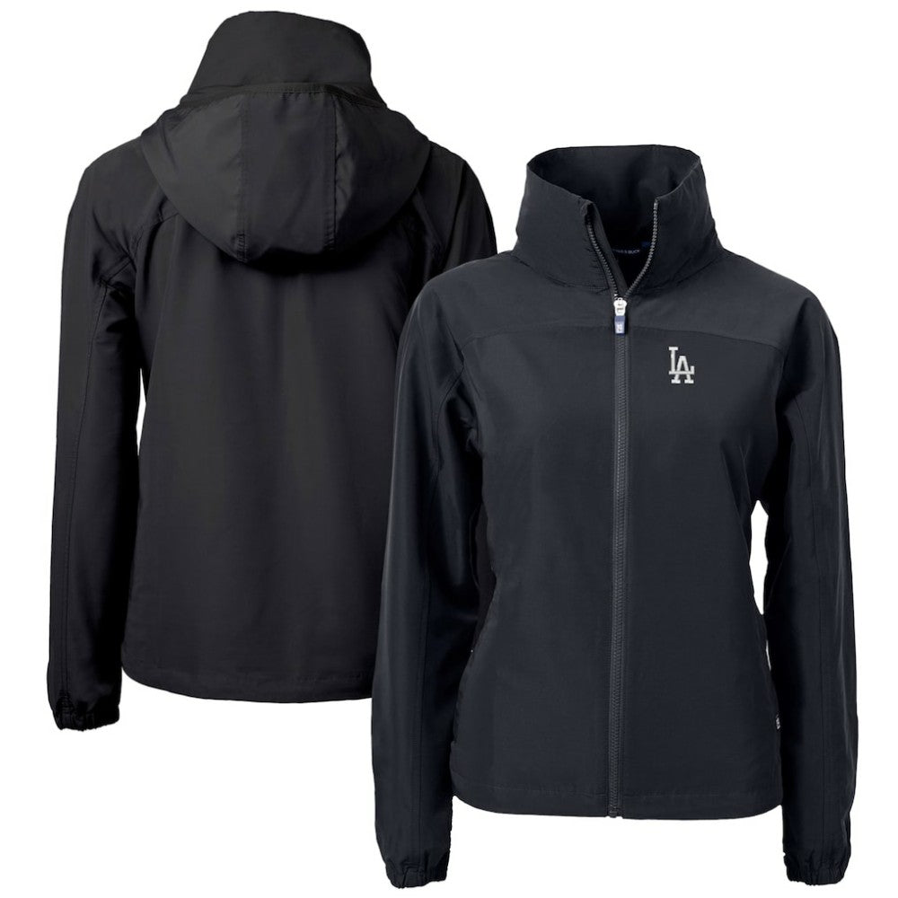 Los Angeles Dodgers Cutter & Buck Women's Charter Eco Recycled Full-Zip Jacket On Sale