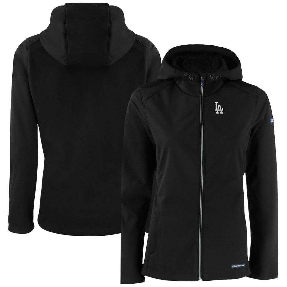 Los Angeles Dodgers Cutter & Buck Women's Evoke Eco Softshell Recycled Full-Zip Jacket Online