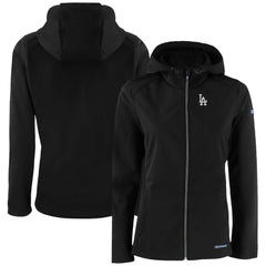Los Angeles Dodgers Cutter & Buck Women's Evoke Eco Softshell Recycled Full-Zip Jacket Online