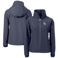 Tampa Bay Rays Cutter & Buck Women's Charter Eco Recycled Full-Zip Jacket Clearance