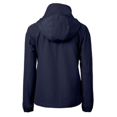 Atlanta Braves Cutter & Buck Women's Charter Eco Recycled Half-Zip Anorak Jacket for sale