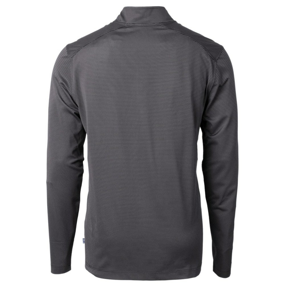 Baltimore Orioles Cutter & Buck Virtue Eco Pique Micro Stripe Big & Tall Recycled Quarter-Zip Pullover Top Near Me