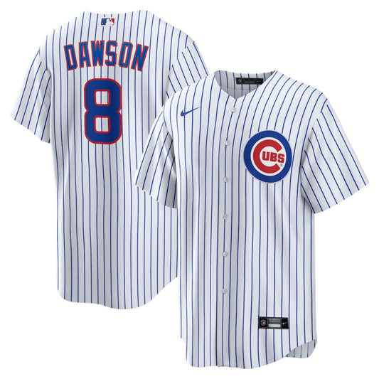 Andre Dawson Chicago Cubs Nike Home Retired Player Replica Jersey - White | MLB Jerseys