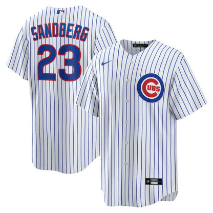 Ryne Sandberg Chicago Cubs Nike Home Retired Player Replica Jersey - White | MLB Jerseys