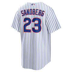 Ryne Sandberg Chicago Cubs Nike Home Retired Player Replica Jersey Lifestyle