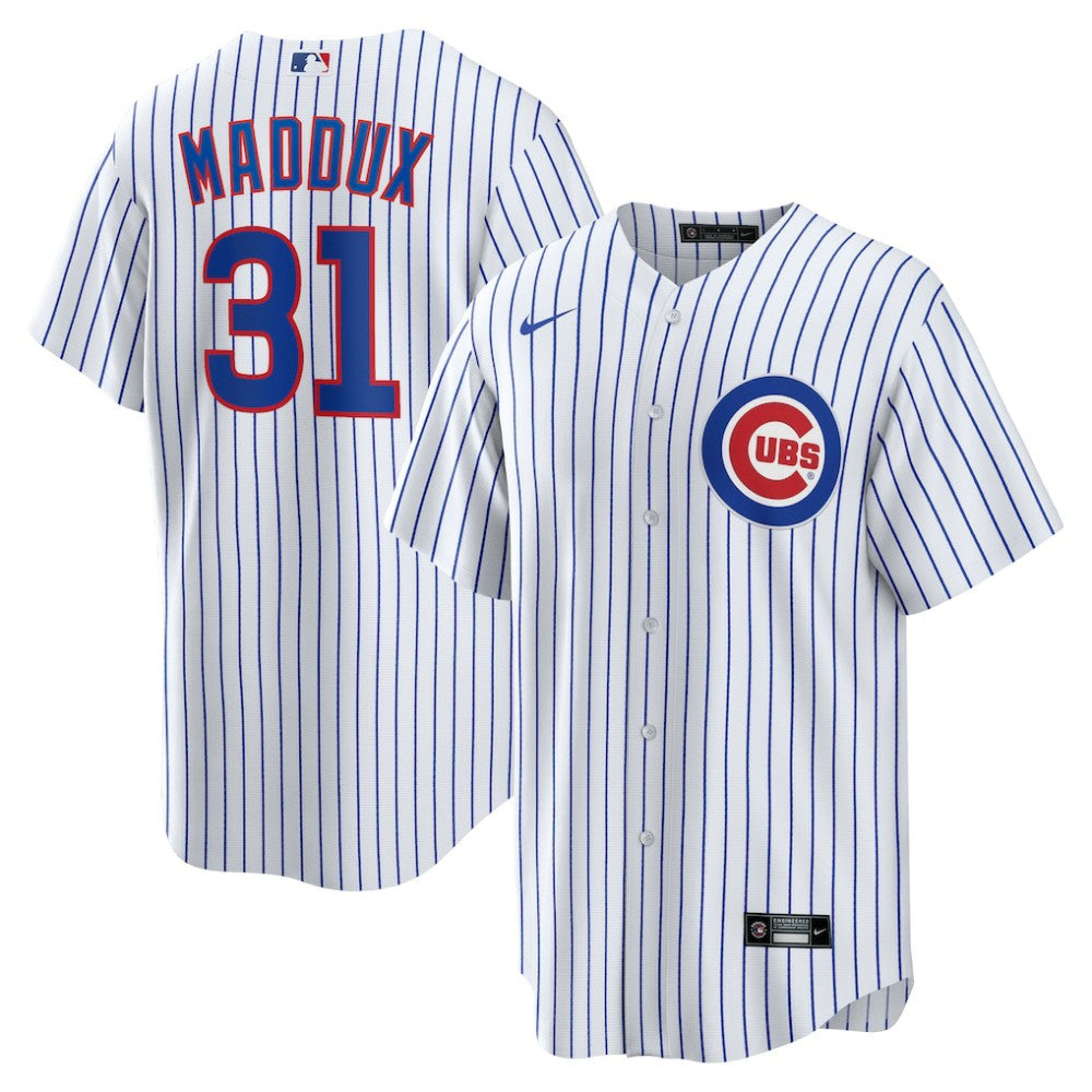 Greg Maddux Chicago Cubs Nike Home Retired Player Replica Jersey Near Me
