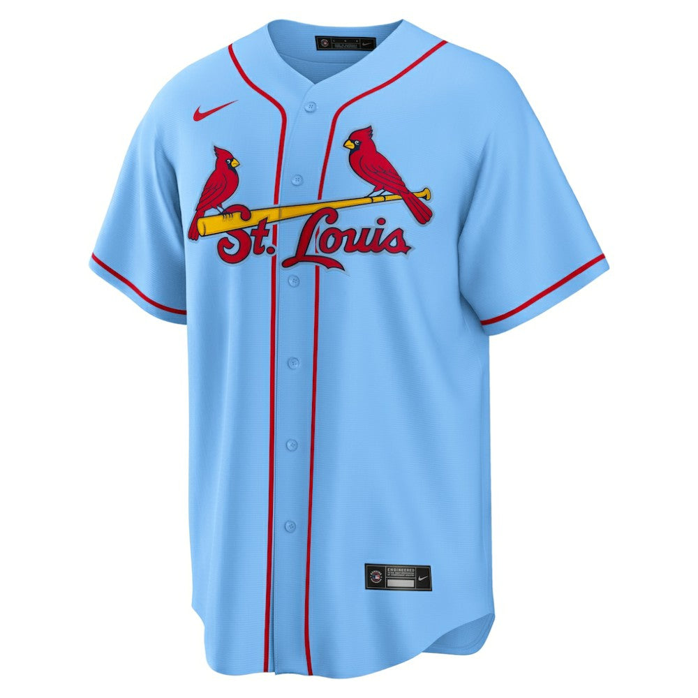 Lars Nootbaar St. Louis Cardinals Nike Alternate Replica Jersey - Light Blue | MLB Jerseys