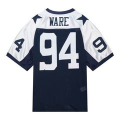 DeMarcus Ware Dallas Cowboys 2011 Authentic Throwback Retired Player Jersey Navy - Mitchell & Ness
