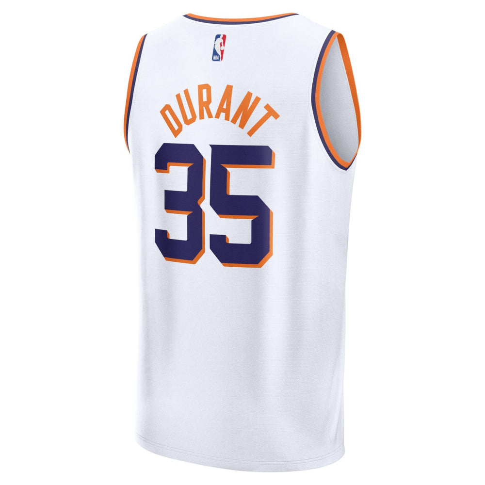 Fanatics - Kevin Durant Phoenix Suns Fast Break Replica Jersey - Association Edition - White