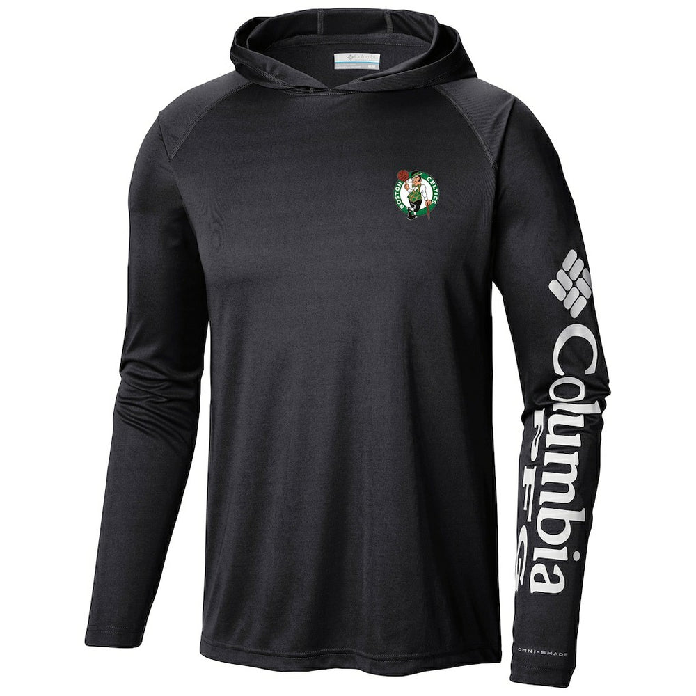 Columbia - Boston Celtics Terminal Tackle Long Sleeve Hoodie T-Shirt - Black