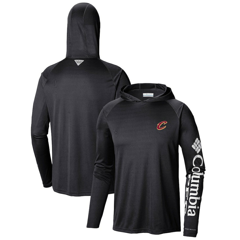 Columbia - Cleveland Cavaliers Terminal Tackle Long Sleeve Hoodie T-Shirt - Black