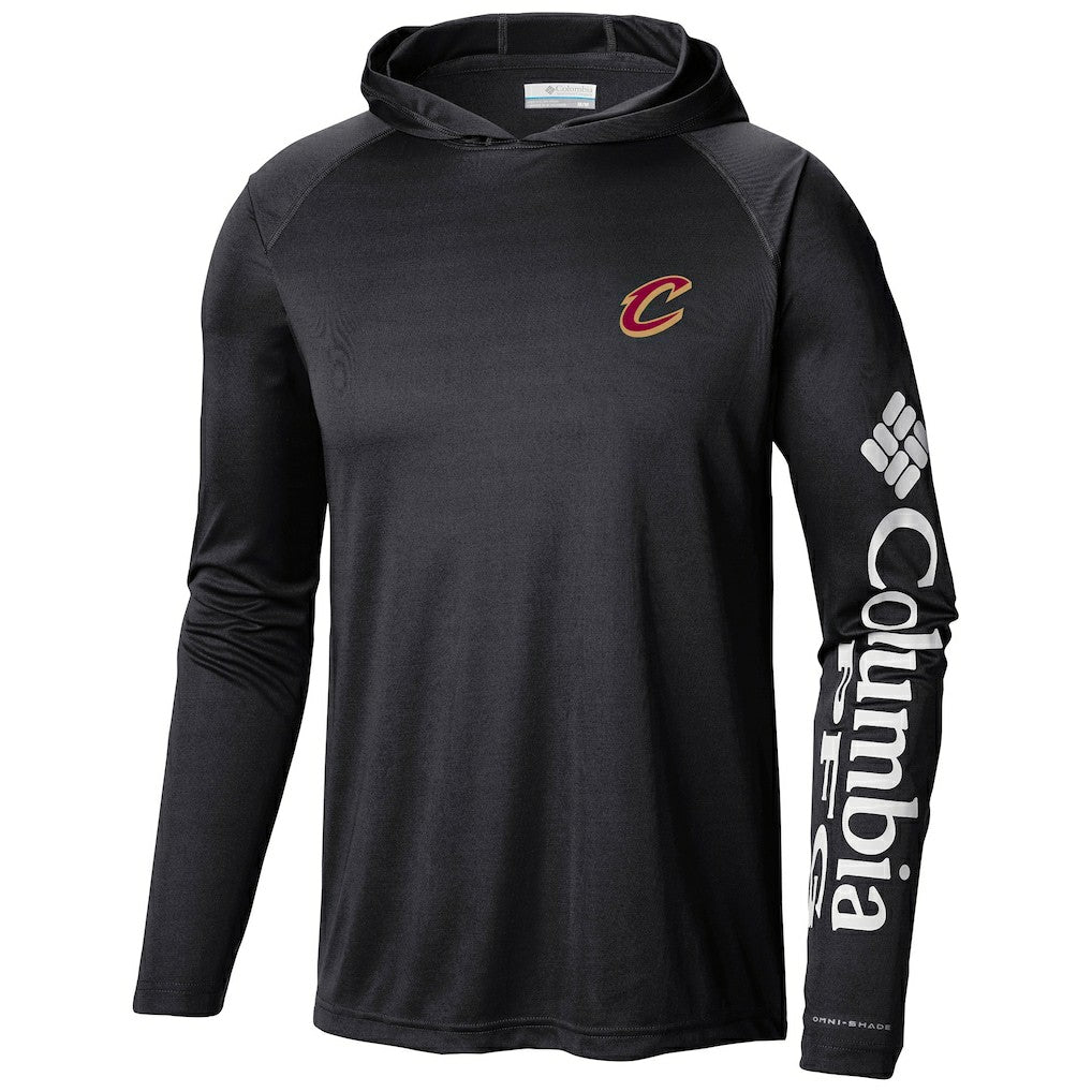 Columbia - Cleveland Cavaliers Terminal Tackle Long Sleeve Hoodie T-Shirt - Black