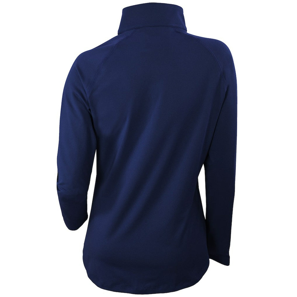 Columbia - Denver Nuggets Women's Omni-Wick Outward Nine Quarter-Zip Pullover Top - Navy