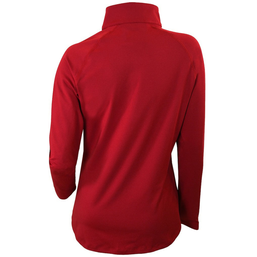Columbia - Houston Rockets Women's Omni-Wick Outward Nine Quarter-Zip Pullover Top - Red