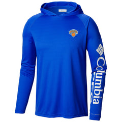 Columbia - New York Knicks Terminal Tackle Long Sleeve Hoodie T-Shirt - Blue