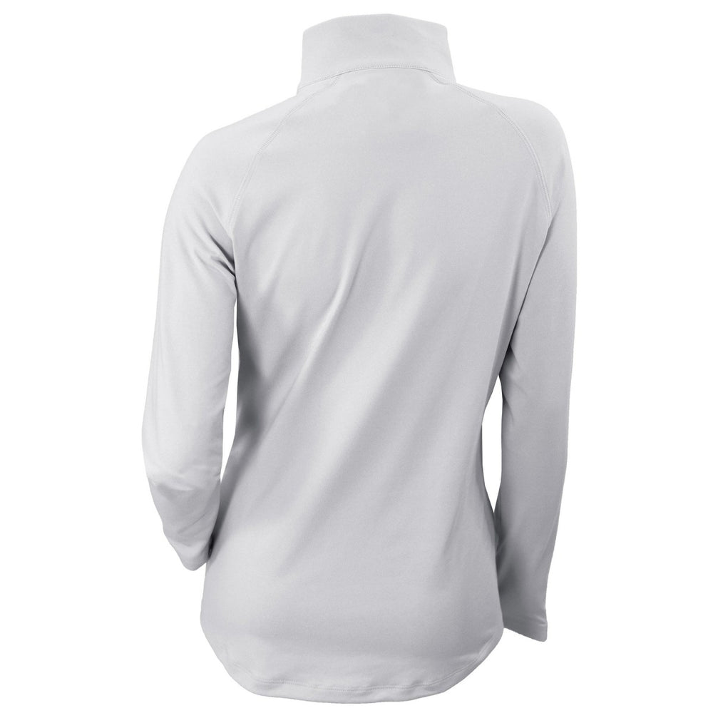 Columbia - San Antonio Spurs Women's Omni-Wick Outward Nine Quarter-Zip Pullover Top - White