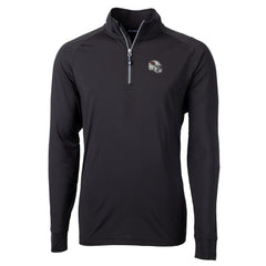 Arizona Cardinals Cutter & Buck Helmet Adapt Eco Knit Stretch Recycled Quarter-Zip Pullover Top Black - NFL