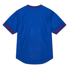 Mitchell & Ness - Philadelphia 76ers Jumbotron 3.0 Mesh V-Neck T-Shirt - Red
