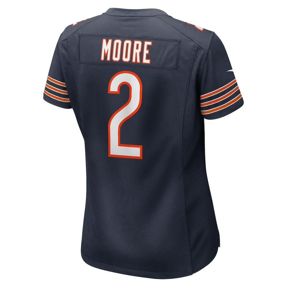D.J. Moore Chicago Bears Women's Player Jersey Navy - Nike