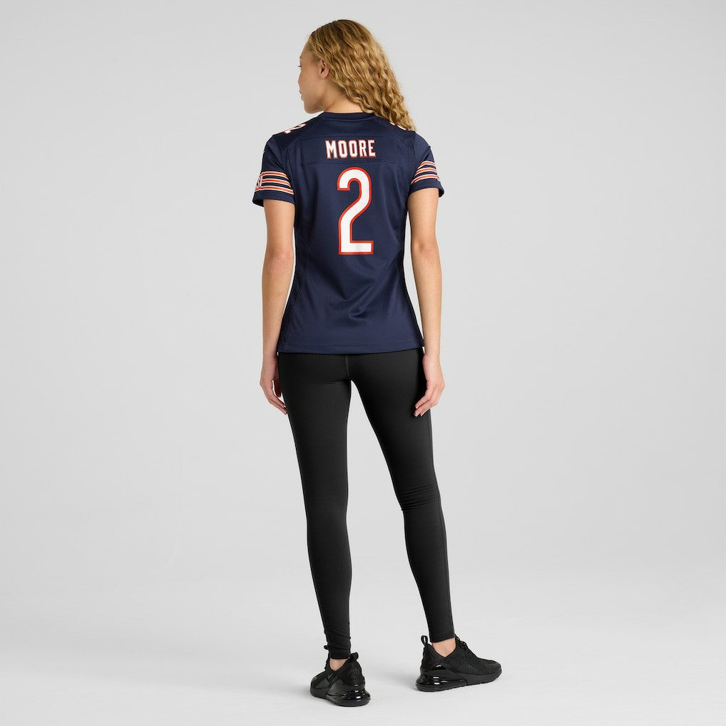 D.J. Moore Chicago Bears Women's Player Jersey Navy - Nike