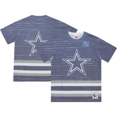 Dallas Cowboys Jumbotron 3.0 T-Shirt Navy - Mitchell & Ness