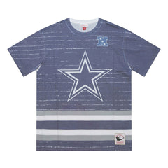 Dallas Cowboys Jumbotron 3.0 T-Shirt Navy - Mitchell & Ness