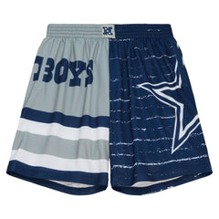 Dallas Cowboys Jumbotron 3.0 Shorts Gray - Mitchell & Ness