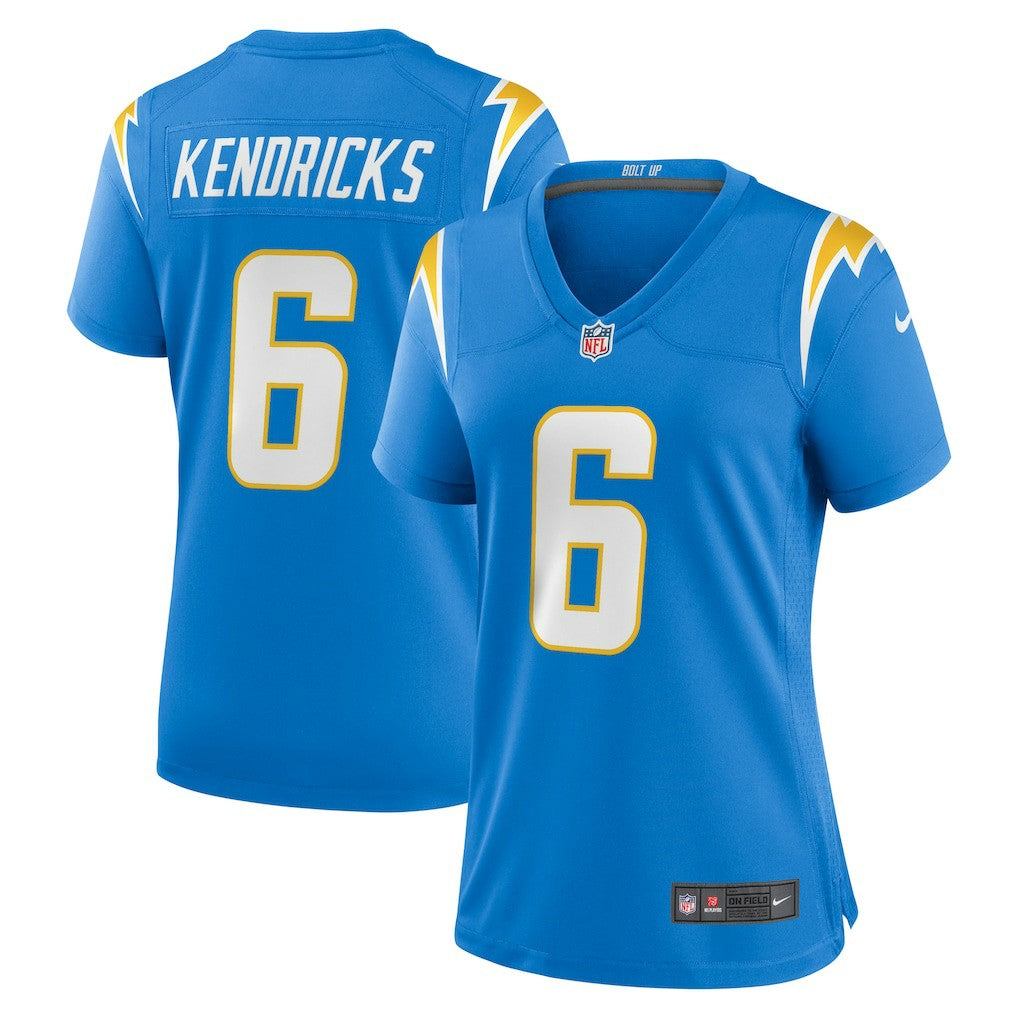 Eric Kendricks Los Angeles Chargers Women's Game Player Jersey Powder Blue - Nike