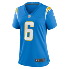 Eric Kendricks Los Angeles Chargers Women's Game Player Jersey Powder Blue - Nike