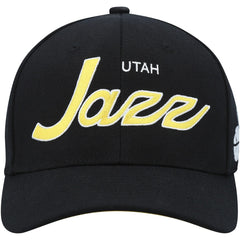 Mitchell & Ness - Utah Jazz MVP Team Script 2.0 Stretch Snapback Hat - Black