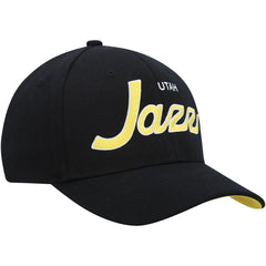 Mitchell & Ness - Utah Jazz MVP Team Script 2.0 Stretch Snapback Hat - Black