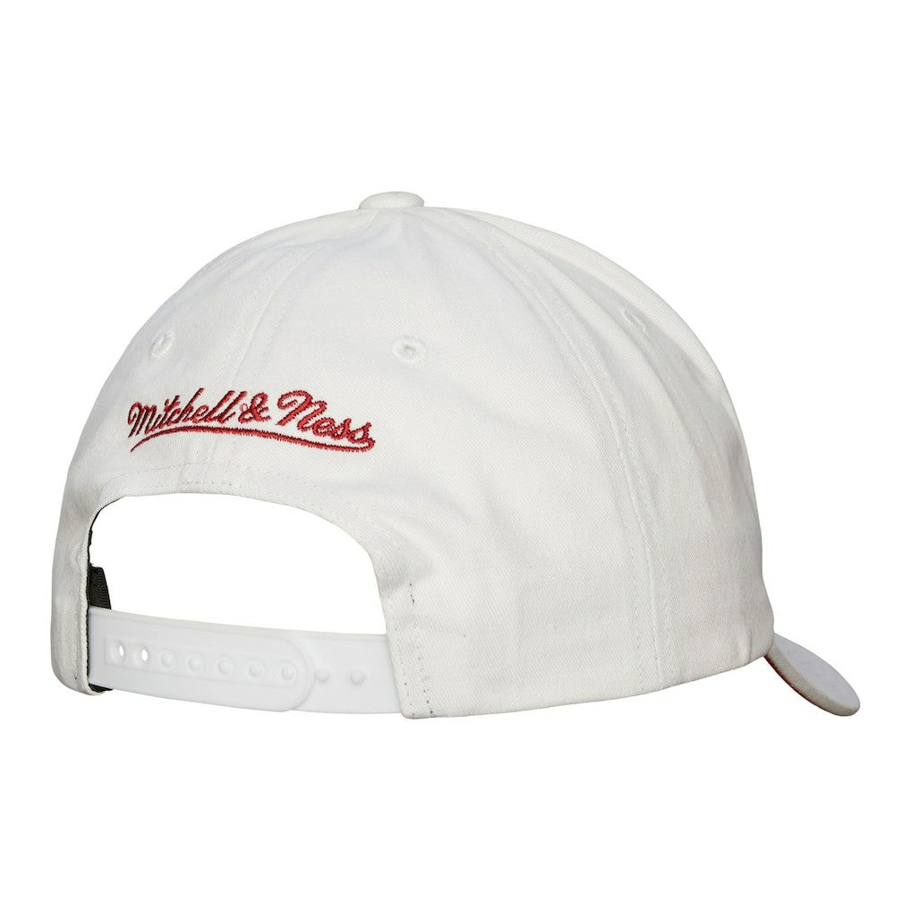 Mitchell & Ness - Chicago Bulls Hardwood Classics All In Retro Snapback Hat - White