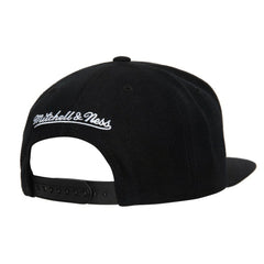 Mitchell & Ness - Golden State Warriors Hardwood Classics MVP Team Script 2.0 Snapback Hat - Black