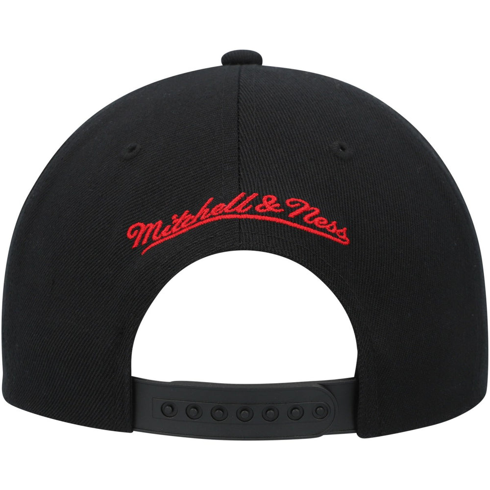 Mitchell & Ness - Miami Heat Hardwood Classics MVP Team Script 2.0 Snapback Hat - Black