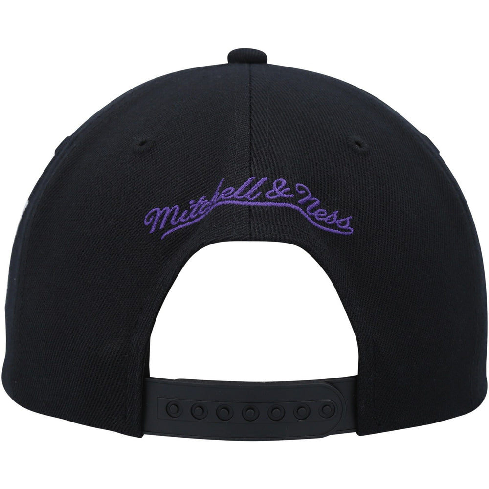 Mitchell & Ness - Phoenix Suns Hardwood Classics MVP Team Script 2.0 Snapback Hat - Black