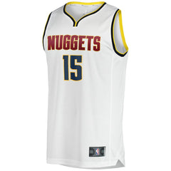 Fanatics - Nikola Jokic Denver Nuggets Fast Break Player Jersey - Association Editi- White