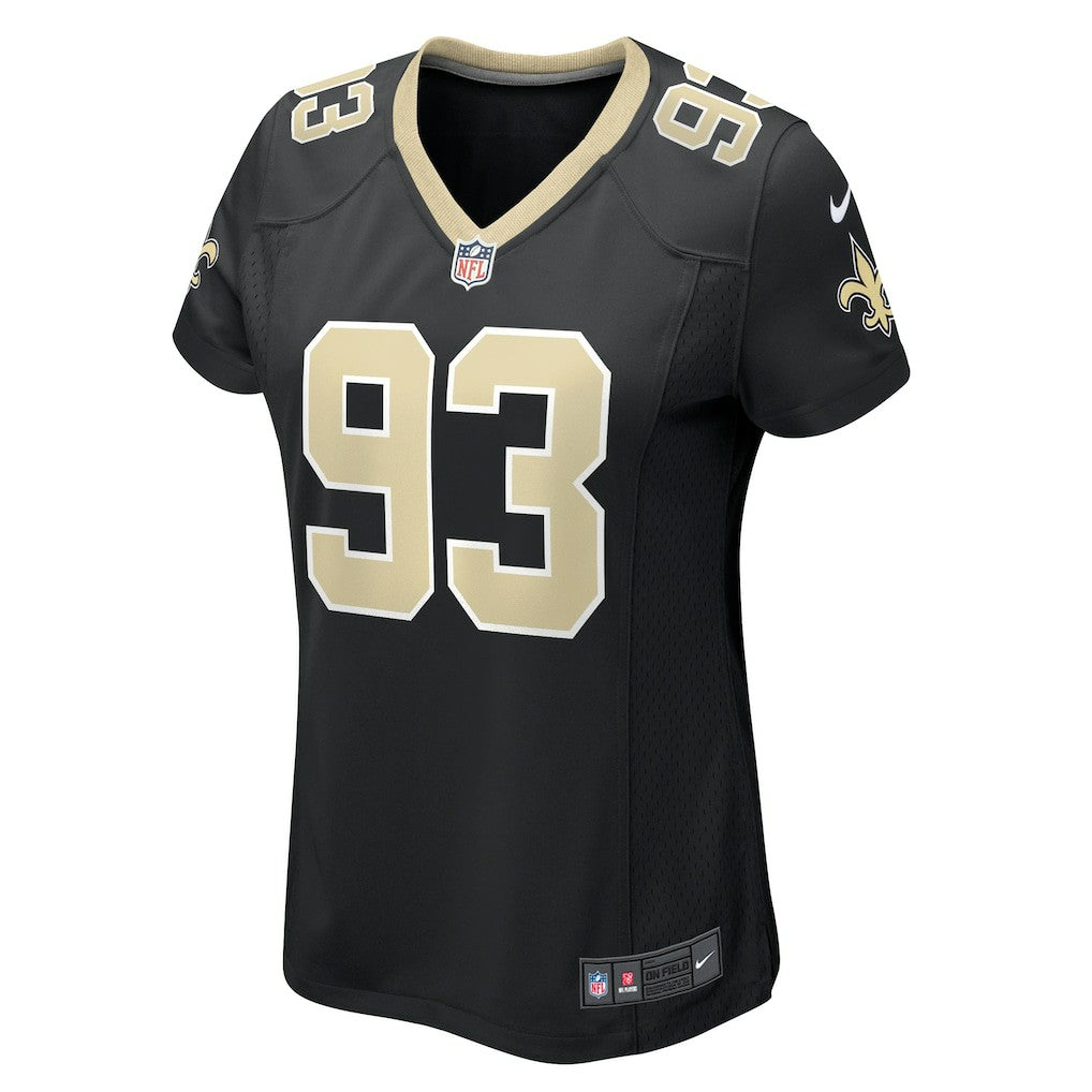 Nathan Shepherd New Orleans Saints Women's Game Jersey Black - Nike