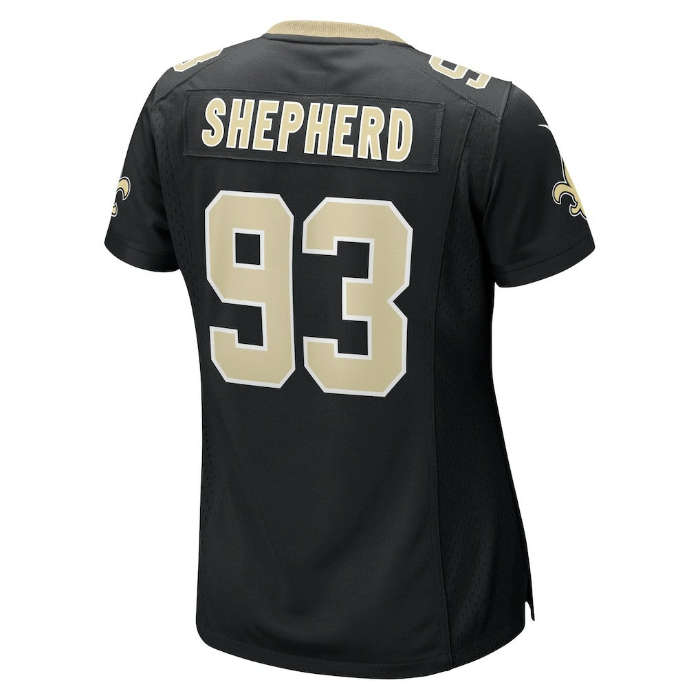 Nathan Shepherd New Orleans Saints Women's Game Jersey Black - Nike
