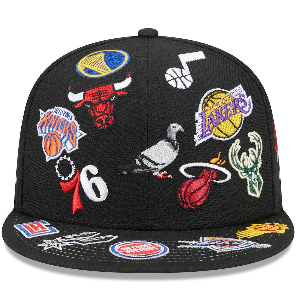 New Era -  NBA x Staple 59FIFTY Fitted Hat - Black