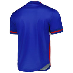 Buffalo Bills Jumbotron 3.0 Mesh V-Neck T-Shirt Royal - Mitchell & Ness