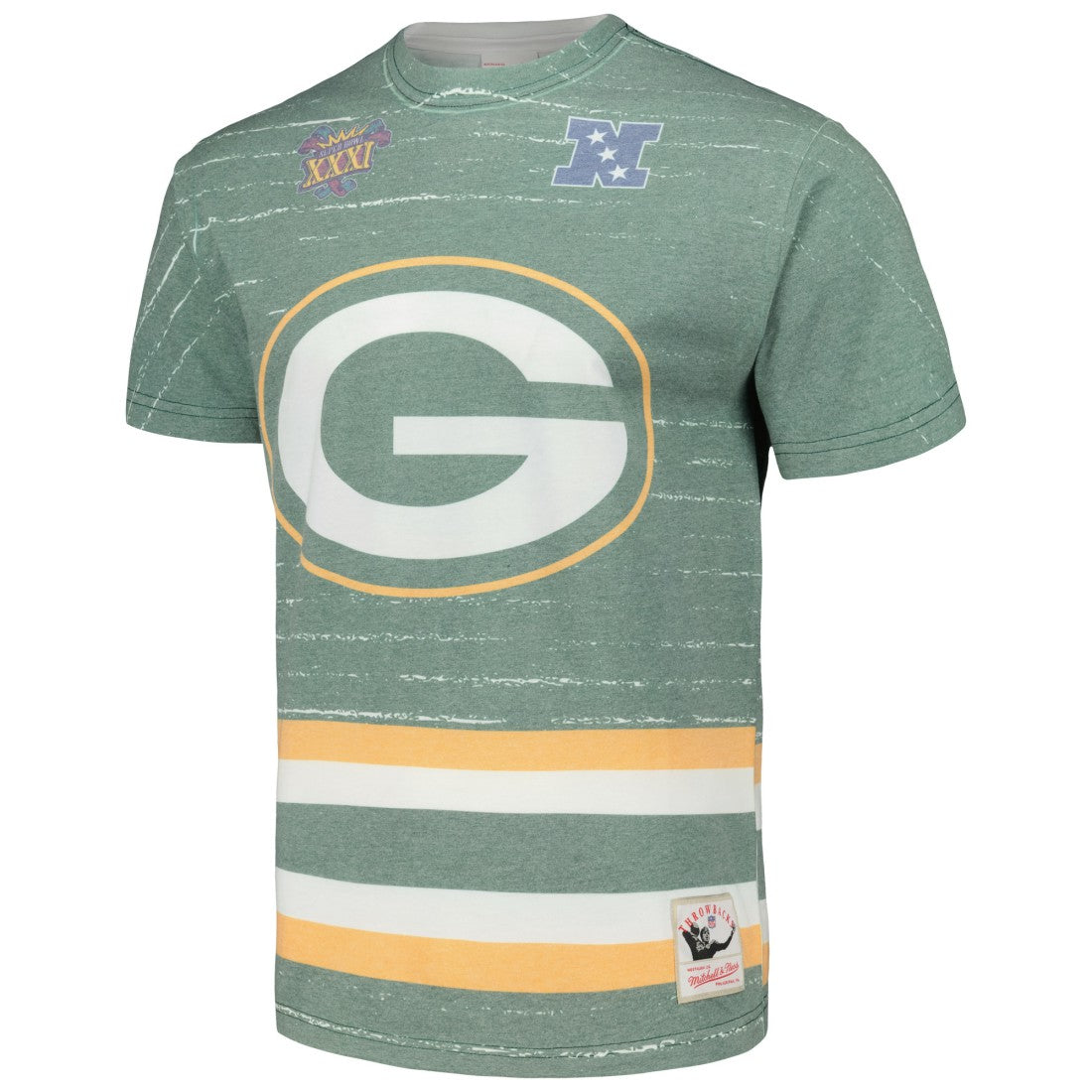 Green Bay Packers Jumbotron 3.0 T-Shirt Green - Mitchell & Ness