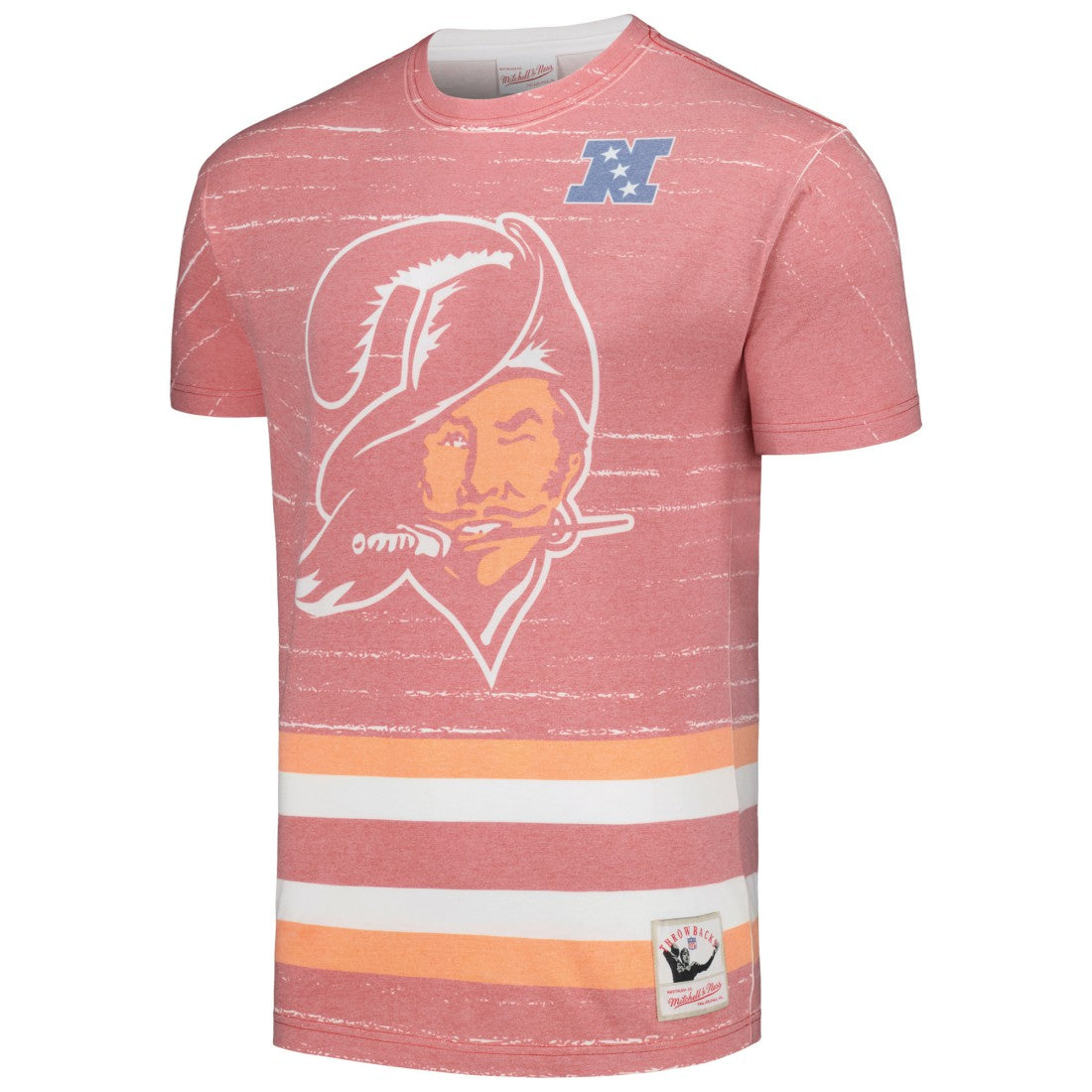 Tampa Bay Buccaneers Jumbotron 3.0 T-Shirt Red - Mitchell & Ness