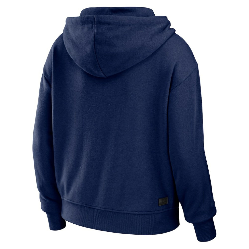Boston Red Sox WEAR by Erin Andrews Women's  Color Block Full-Zip Hoodie On Sale