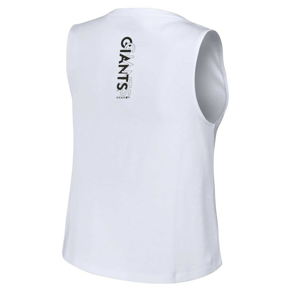 San Francisco Giants WEAR by Erin Andrews Women's Lace-Up Tank Top Clearance