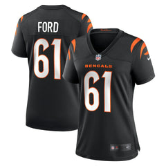Cody Ford Cincinnati Bengals Women's Game Jersey Black - Nike